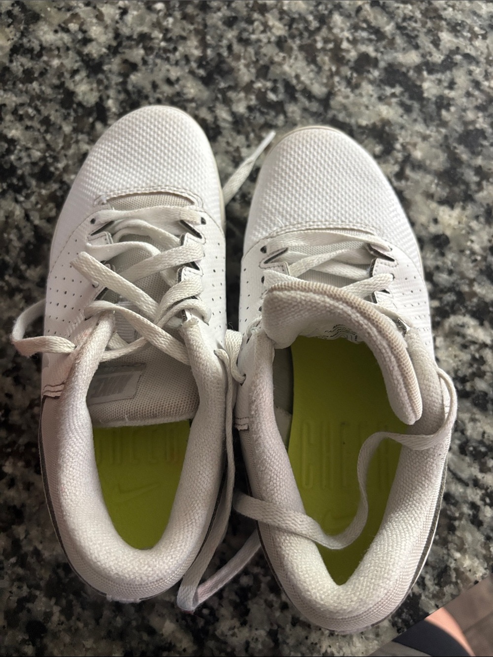 Nike White Girls Cheer Shoes Training Sneakers - Picture 5 of 5